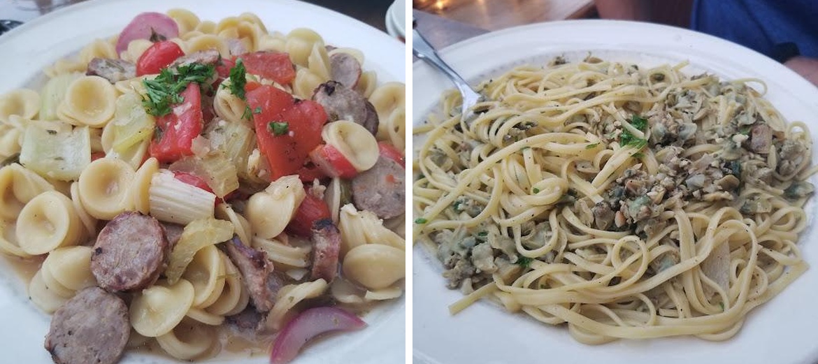 Ava Cucina Menu